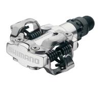Shimano M520 SPD Clipless MTB Pedals (Includes SM-SH51 Cleats) - Silver