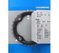 Shimano M672/ 612 30T 10-Speed Triple Chainring