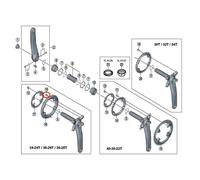 Shimano M8000 Double Crank Bolt 11s M8x9 Grey