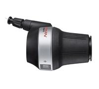 SHIMANO Unisex - Adult Nexus Twist Grip Shifter, Silver, One Size