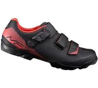 Shimano Men ME300 SPD MTB Cycling Shoe - Black/Red, EU 39