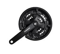 SHIMANO MT101 MTB 3x9S Crankset 40/30/22 Teeth x 175mm Black