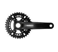 Shimano MT610 12 Speed 48.8mm 36/26T Chainset Black