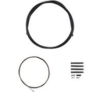 Shimano Mtb Polymer Coated Rd Shift Cable Kit Silver One Size Black