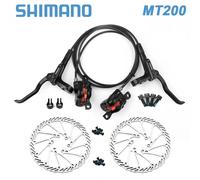 Shimano MTB Hydraulic Disc Brake MT200 BR BL Mountain Bike Hydraulic Brake 160mm Rotors Bicycle Caliper Cycling Parts MT200 without rotor