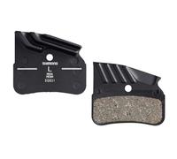 Shimano Spares N03A Disc Pads And Spring Alloy Backed With Cooling Fins Resin
