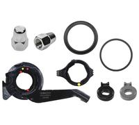 Shimano Nexus SM-C7000-5 Components for SG-C7000, CJ-C7000, non-turn washer and cap nut, 7R/7L, Schwarz