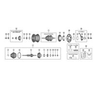 Shimano Nexus SM-C7000-5 Fitting Kit CJ-C7000-5, 7R/7L