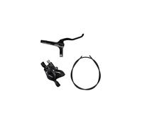 Shimano Non-Series MTB BR-MT200 / BL-MT200 bled brake lever/post mount calliper, black, front right, One Size, VARMT200
