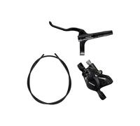 Shimano Non-Series MTB BR-MT200 / BL-MT200 bled brake lever/post mount calliper, black, rear left