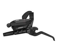Shimano Altus St-ef515 2s Left Brake Lever With Shifter Silver One Size Black