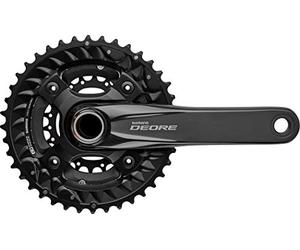 SHIMANO,One Size,Black,EFCM6000BCX66X Deore FC-M6000 Deore 10-speed chainset, 36/26T, 51.8 mm chain line, 170 mm