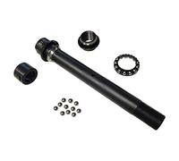 SHIMANO,One Size,Y39F98010 Spares FH-M618-B Complete hub axle, Black