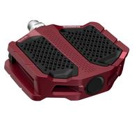 Shimano PD-EF205 Pedals Red Enduro Flat Platform Pedals - New
