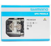 Shimano PD-M324 MTB Trekking SPD Pedals Set w/ Cleat SM-SH56