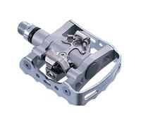 Pair Shimano PD M324 SPD One Sided MTB Bike Clipless Pedals and Cleats Trekking