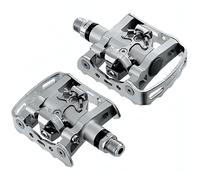Pair Shimano PD M324 SPD One Sided MTB Bike Clipless Pedals and Cleats Trekking