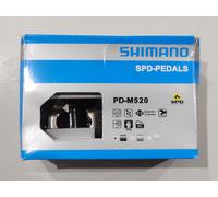 Shimano PD-M520 SPD Mountain Bike Clipless Pedal with Cleats Black