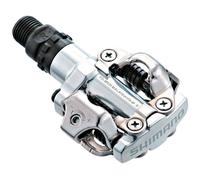 Shimano PD-M520 SPD MTB Pedals Silver Two-Sided Mechanism Pair