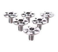 Shimano PD-R9100 cleat fixing bolt, M5 x 8 mm, pack of 6