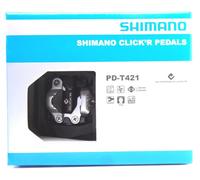 Shimano PD-T421 Trekking CLICK’R SPD Pedals Set w/ Cleat SM-SH56