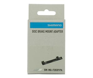 Shimano Post.966/800/765/204 Front Disc Brake Caliper Adapter One Size Black