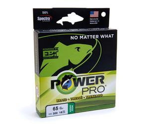 Shimano PowerPro Braided Mainline 135m Moss Green - All Breaking Strain