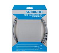 Shimano Road brake cable set with SIL-TEC coated inner wire, high tech grey
