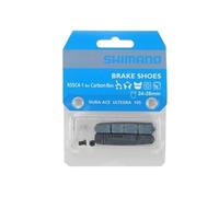 Shimano R55C4-1 brake shoes inserts and fixing bolts, for carbon rim, pair