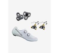 Shimano RC9 S-PHYRE Shoes + Shimano SM-SH11 Cleats + Look Kéo Grip 4.5º Cleats Pack - 42