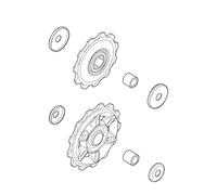 Shimano Tourney Rd-A070 Tension & Guide Pulley Set