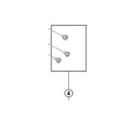 Shimano RD-M786 P-cover bolt set, 3 piece