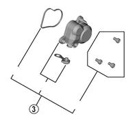 Shimano RD-M8100 Y3FW98030 P-Body Cover Unit, Repair Parts