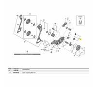 Shimano Rd-r7000 Bolt One Size Silver