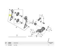 Shimano Rd-r7000 Inner Cage Plate One Size Black