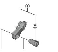 Shimano Spares Unisex's Y3E998020 Bike Parts, Standard, One Size