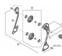 Shimano Pulley Set RD-T6000 Tension and Guide