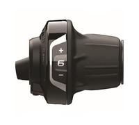 SHIMANO Unisex Slrv4006r SL-RV400 Revo Shifter, Right Hand, 6-speed, With Optical Gear Display, Black, 6-Speed EU