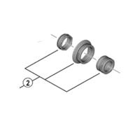 Shimano Right Lock Nut Components and Spare Parts for Bicycles, Adults, Unisex, Multicoloured, One Size
