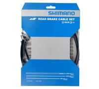 Shimano Road Brake Cable Set With Stainless Steel Inner Wire - Black