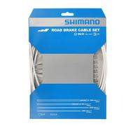 Shimano Road Break Cable Set Shift Cable Kit White One Size White