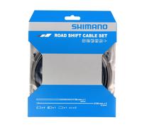 Shimano Road Gear Shift Cable Set Stainless Steel Inner Wire Black Y60098022