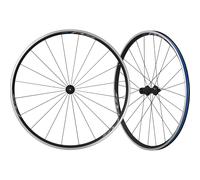 Shimano RS100 700c Clincher Quick Release Rim Brake Wheelset - 9/10/11 Speed