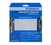 Shimano RS900 Road Gear Cable Set - Polymer Coated Inners - High Tech Grey