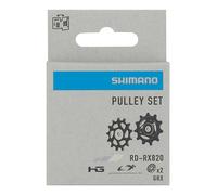 Shimano Rx820 Jockey Wheel Set One Size Black