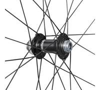 Shimano Rx880 700c Tubeless Disc Gravel Front Wheel Silver 12 x 142 mm 12 x 142 mm Black