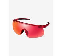 Shimano S-PHYRE Glasses Metallic Red with Ridescape Road Red Lens