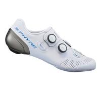 Shimano S-PHYRE RC9 (RC902) SPD-SL Shoes, White, Size 45.5