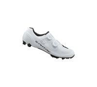Shimano XC9 S-PHYRE MTB pure white black shoes - 48