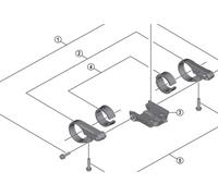 Shimano SPARE PART SCE6010 stay R and stay L